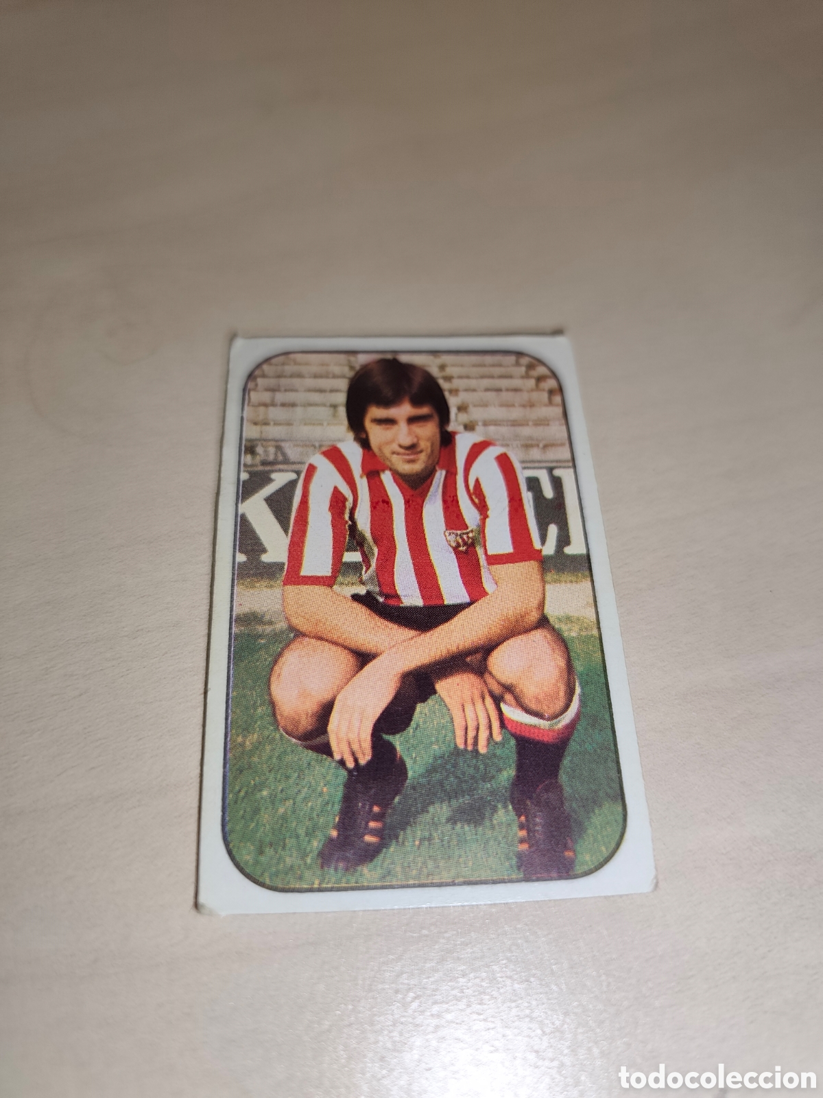 Cromos de f&uacute;tbol: Cromo Andoni Goikoetxea - Athletic Club (Atl&eacute;tico de Bilbao) - Liga 76/77 Ediciones Este