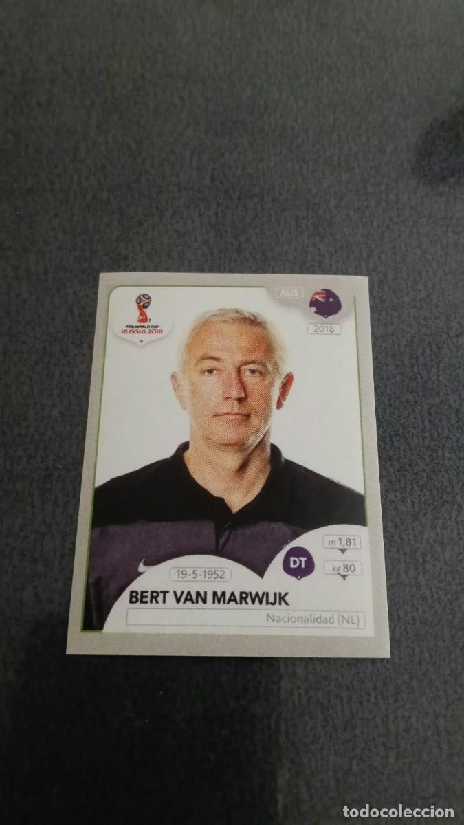 Cromos de f&uacute;tbol: Qatar 2018 World Cup Bert Van Marwijk Australia No Panini