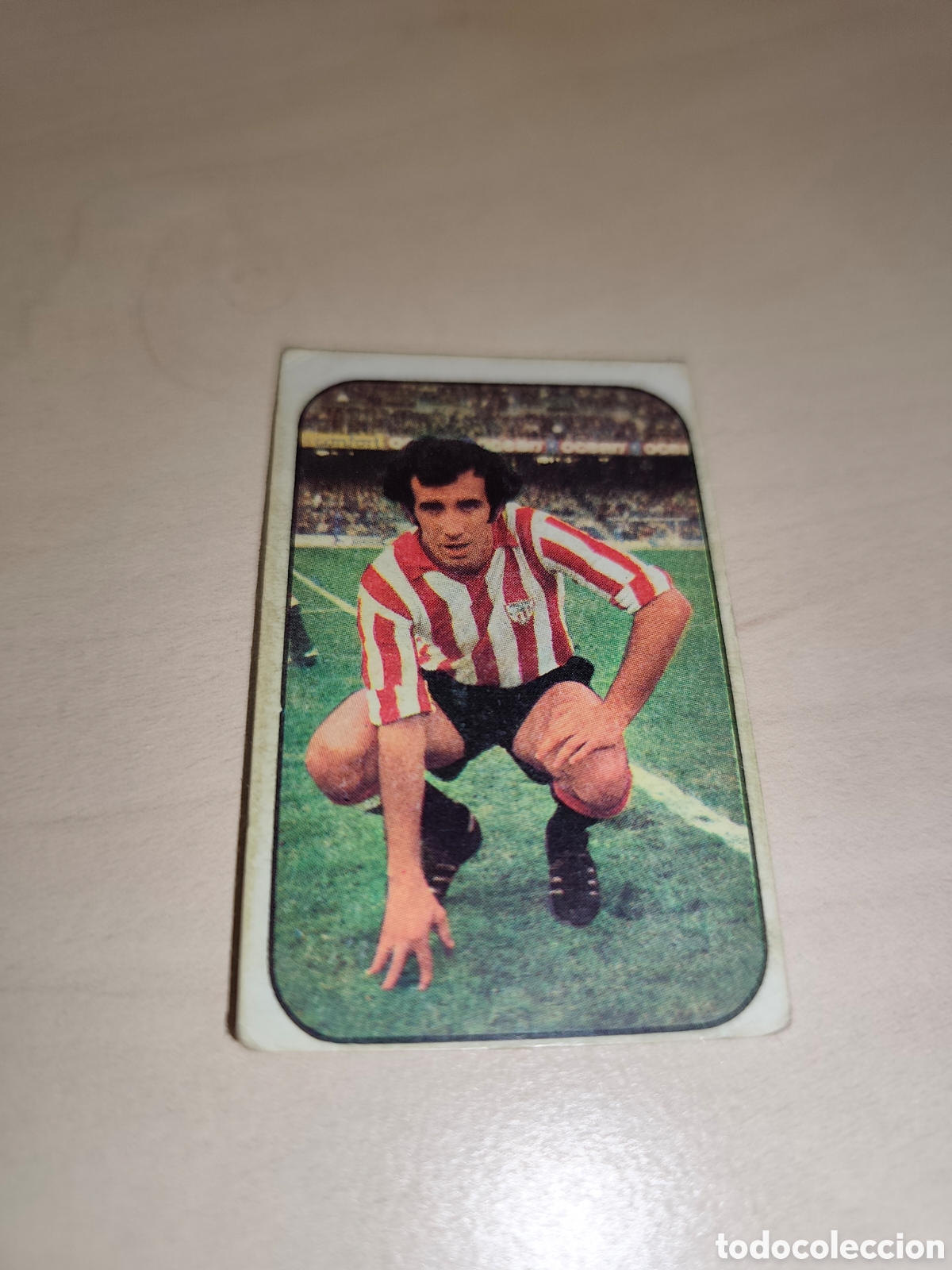 Cromos de f&uacute;tbol: Cromo Javier Irureta - Athletic Club (Atl&eacute;tico de Bilbao) - Liga 76/77 Ediciones Este