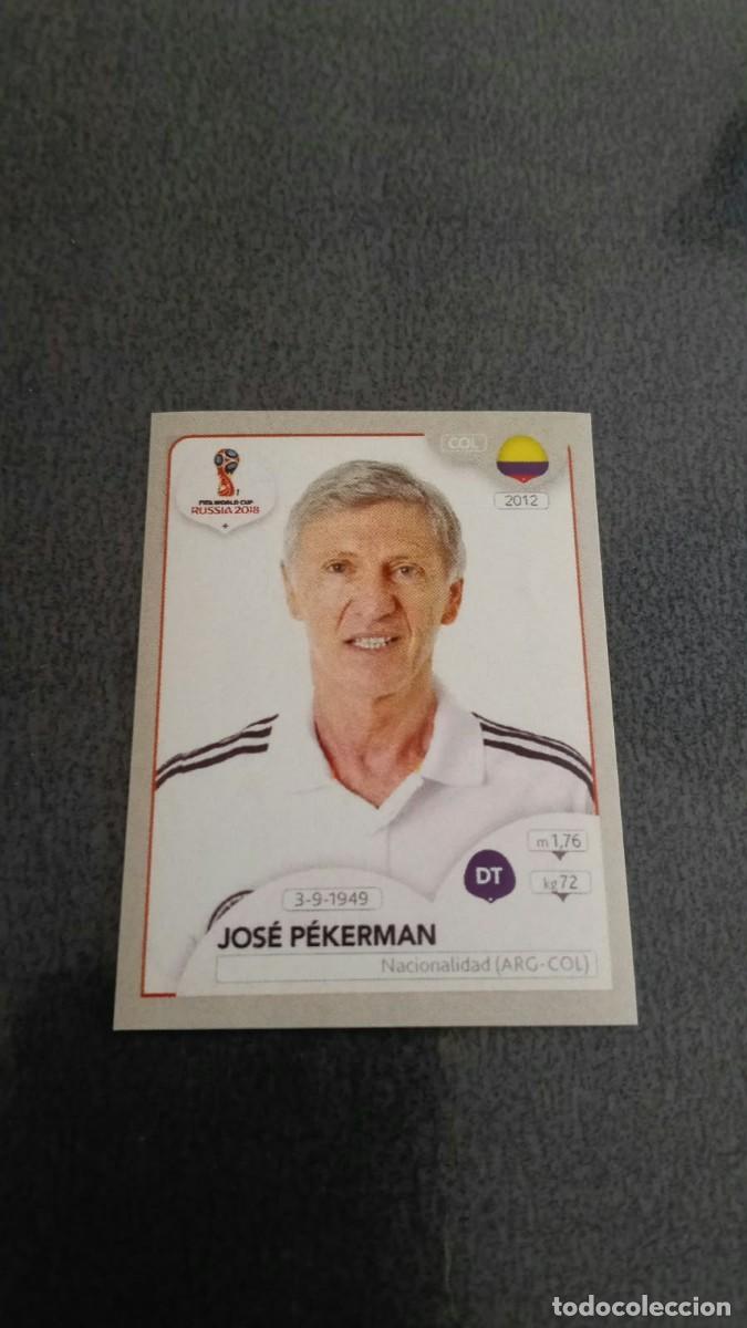 Cromos de f&uacute;tbol: Qatar 2018 World Cup Jose Pekerman Colombia No Panini