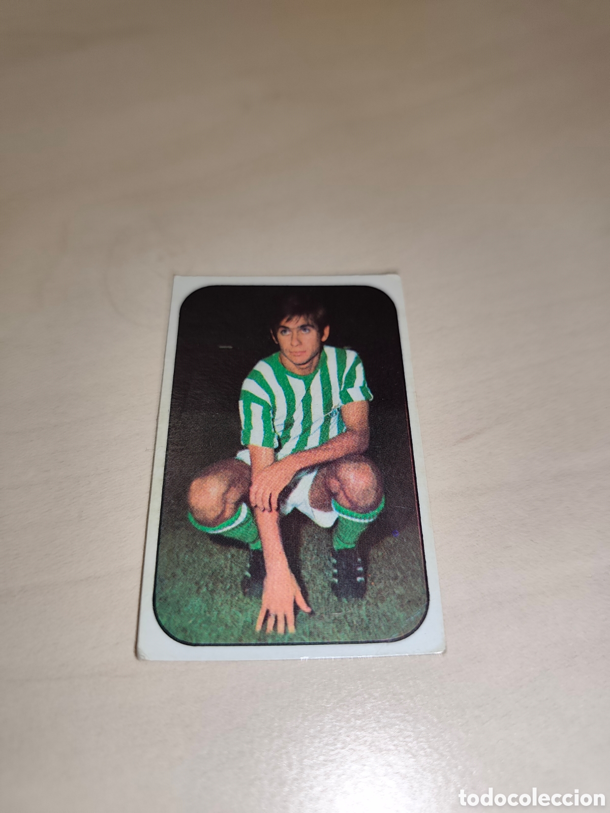 Cromos de f&uacute;tbol: Cromo Julio Carde&ntilde;osa - Real Betis - Liga 76/77 Ediciones Este