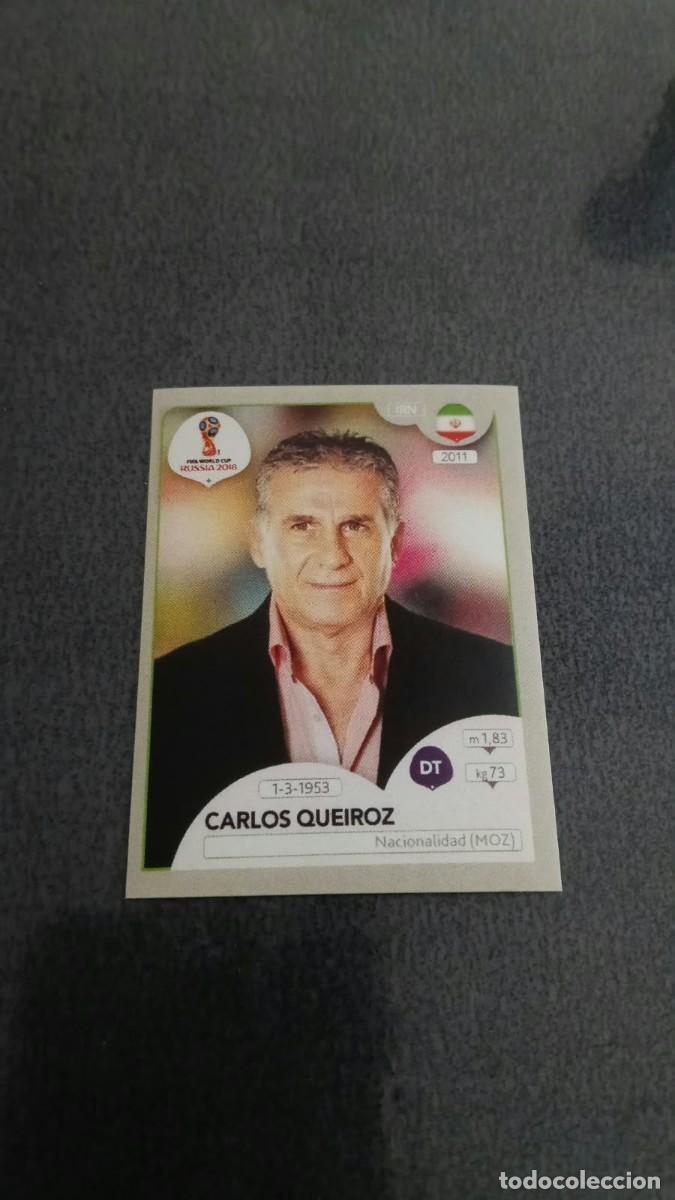 Cromos de f&uacute;tbol: Qatar 2018 World Cup Carlos Queiroz Iran No Panini