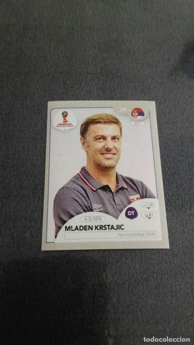 Cromos de f&uacute;tbol: Qatar 2018 World Cup Mladen Krstajic Serbia No Panini