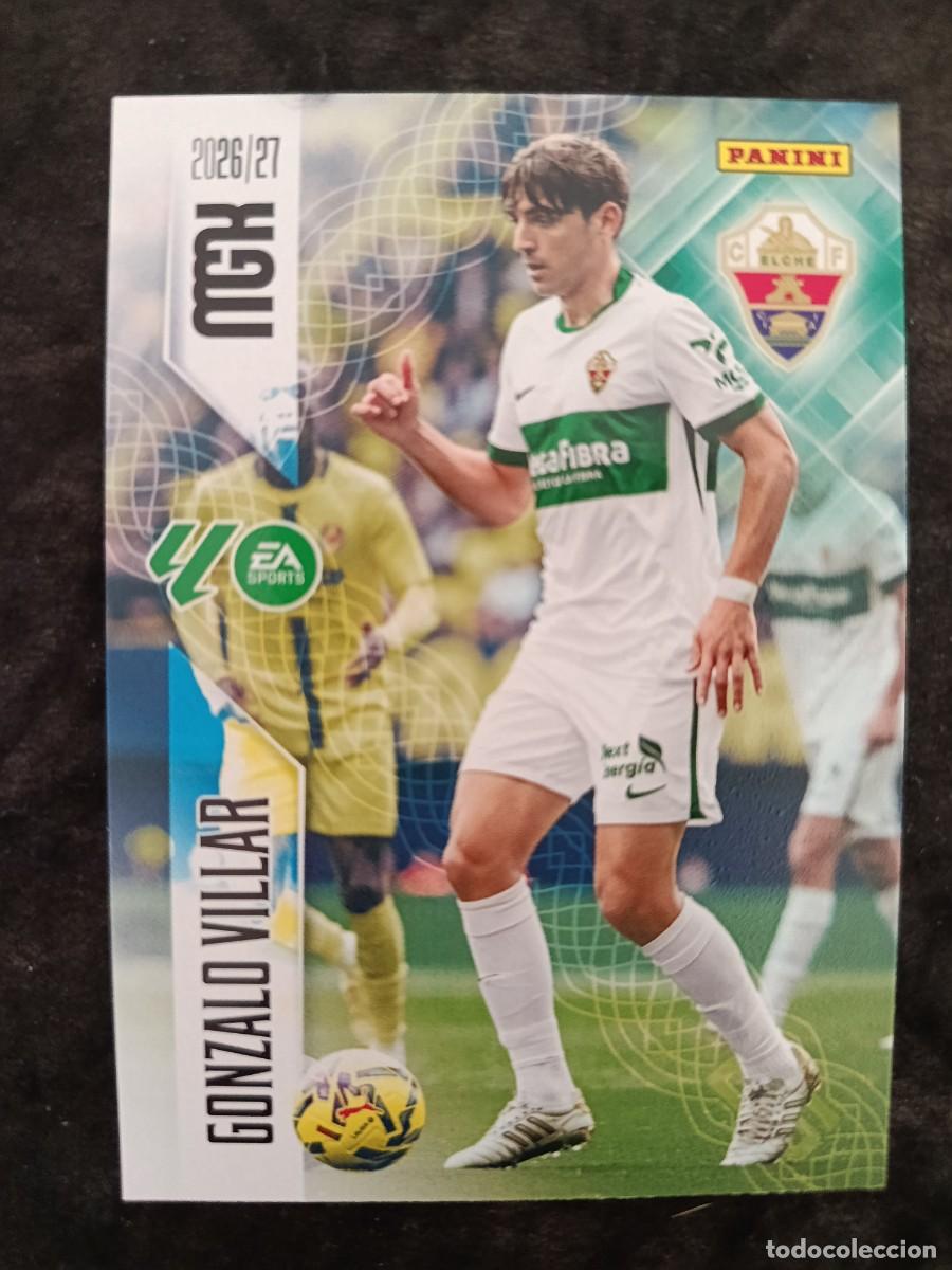 Cromos de f&uacute;tbol: MGK 2026/27 MEGACRACKS PANINI. #154 GONZALO VILLAR. ELCHE CF.
