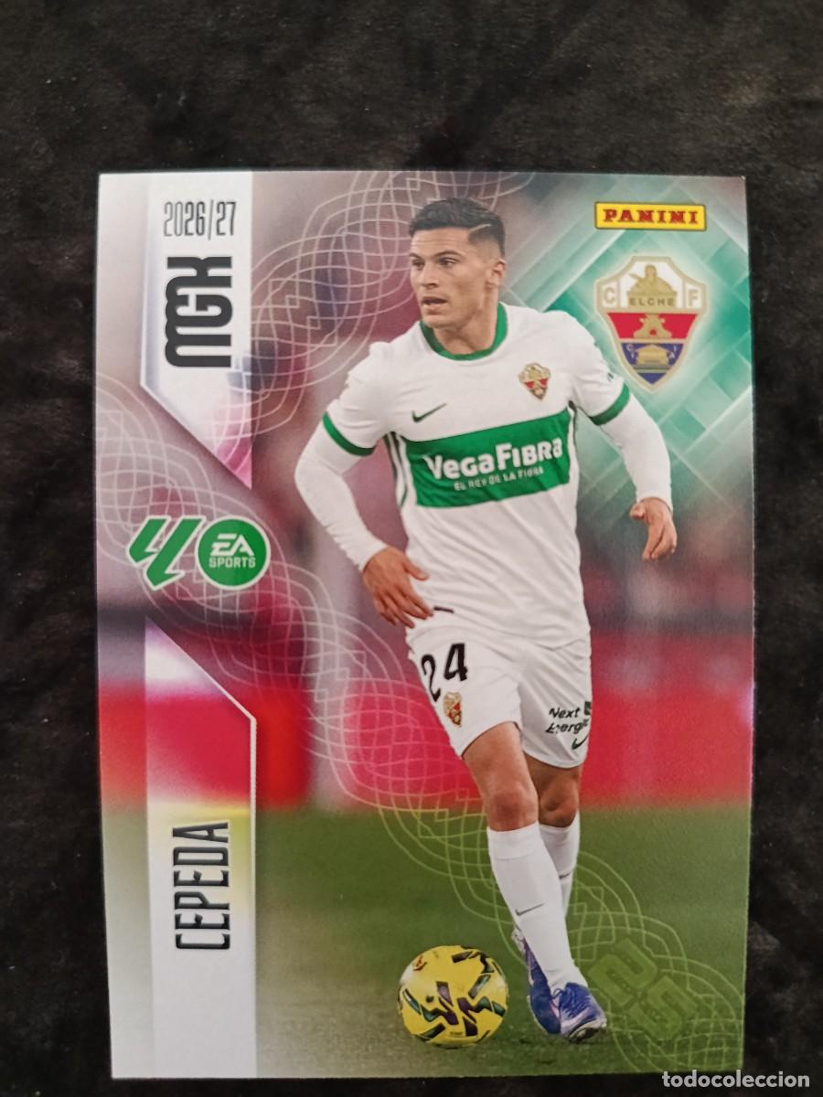 Cromos de f&uacute;tbol: MGK 2026/27 MEGACRACKS PANINI. #162 CEPEDA. ELCHE CF.