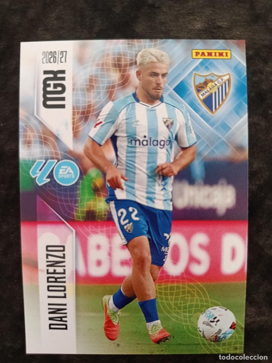 Cromos de f&uacute;tbol: MGK 2026/27 MEGACRACKS PANINI. #245 DANI LORENZO. MALAGA C.F.