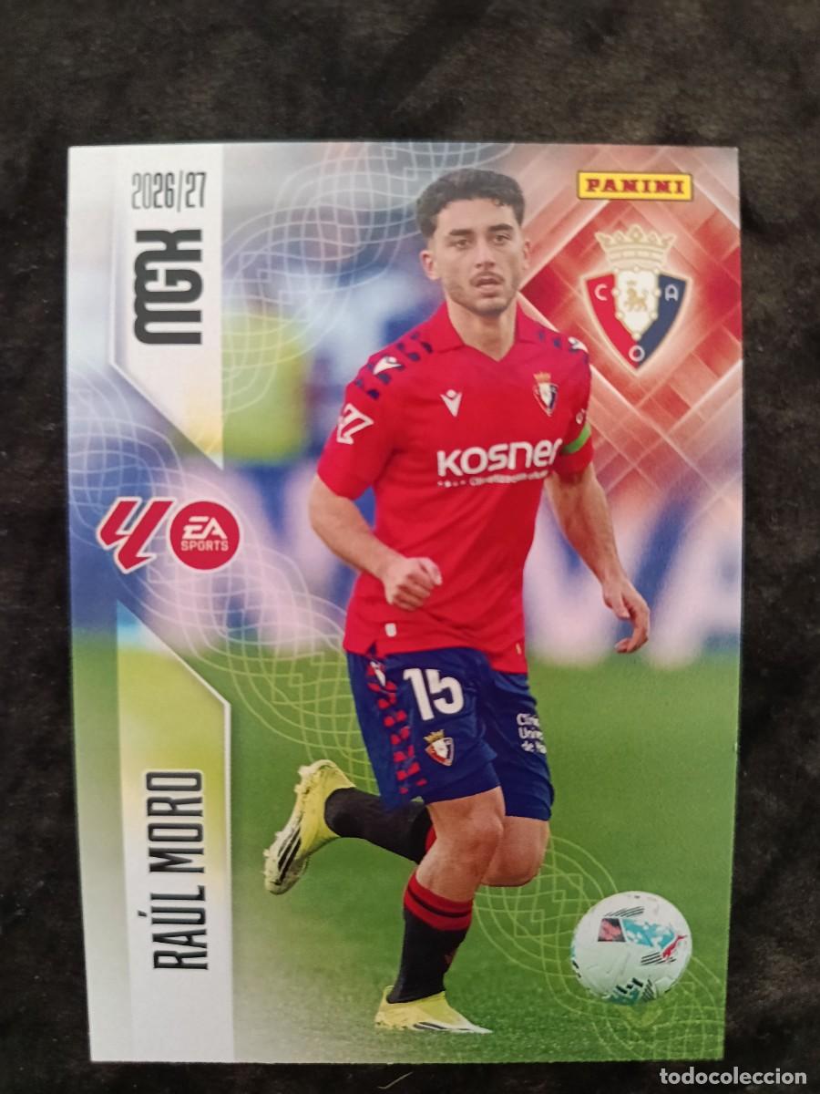 Cromos de f&uacute;tbol: MGK 2026/27 MEGACRACKS PANINI. #267 RA&Uacute;L MORO. C.A.OSASUNA