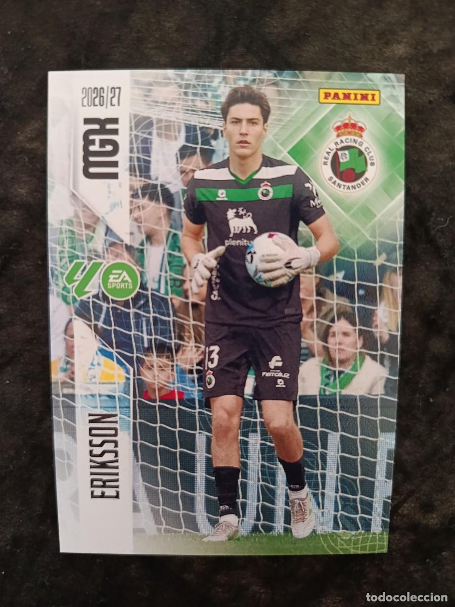 Cromos de f&uacute;tbol: MGK 2026/27 MEGACRACKS PANINI. #273 ERIKSSON. RACING DE SANTANDER.