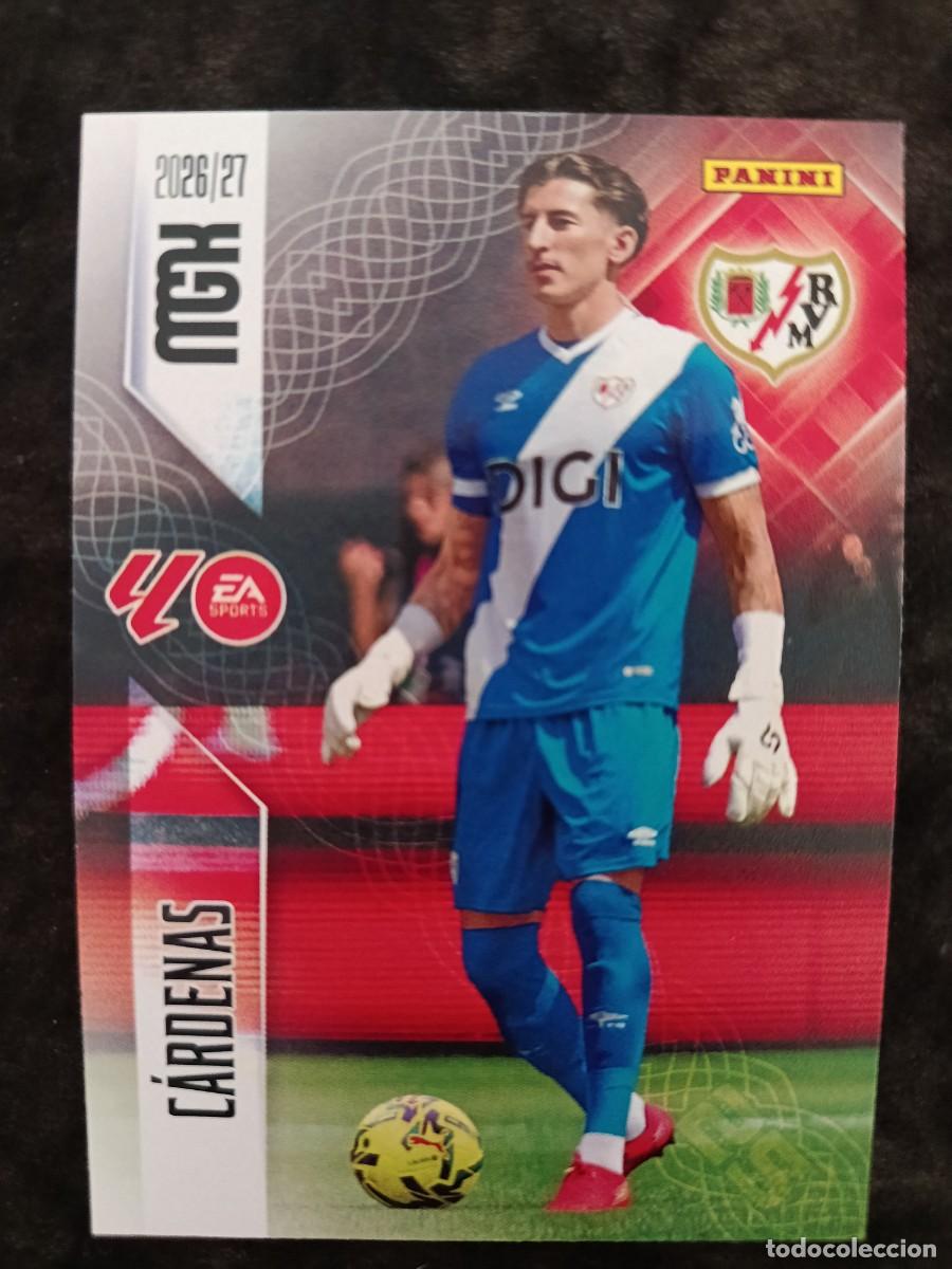 Figurine di Calcio: MGK 2026/27 MEGACRACKS PANINI. #291 C&Aacute;RDENAS. RAYO VALLECANO