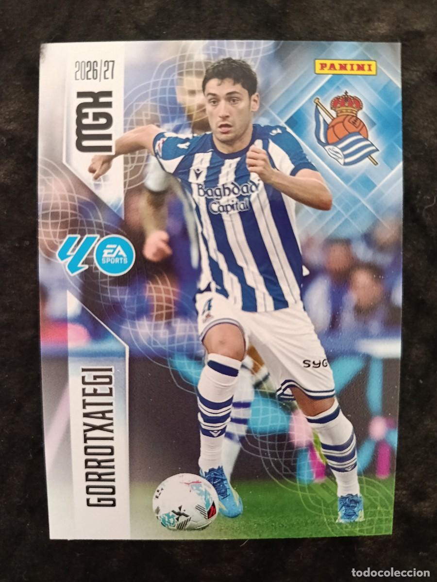 Figurine di Calcio: MGK 2026/27 MEGACRACKS PANINI. #315 GORROTXATEGI. R.SOCIEDAD