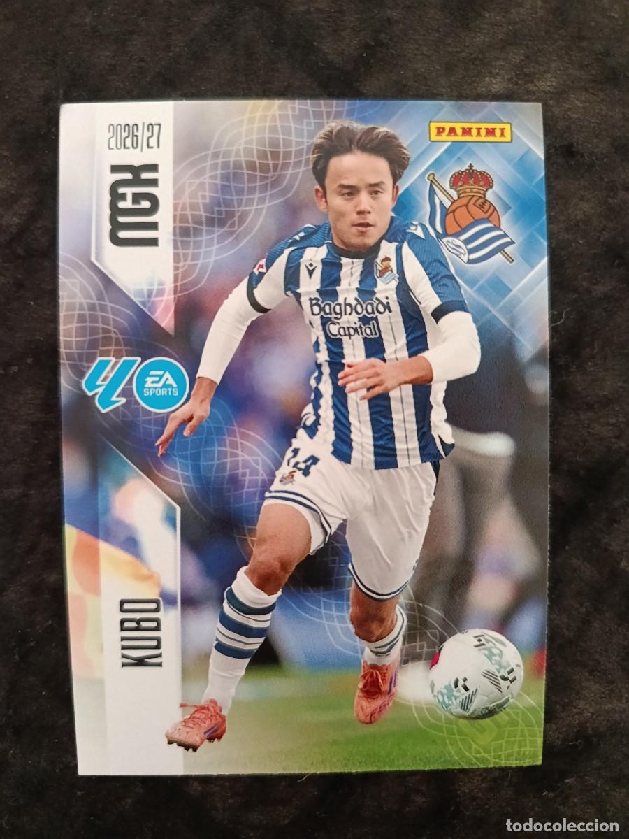 Cromos de f&uacute;tbol: MGK 2026/27 MEGACRACKS PANINI. #323 KUBO. R.SOCIEDAD