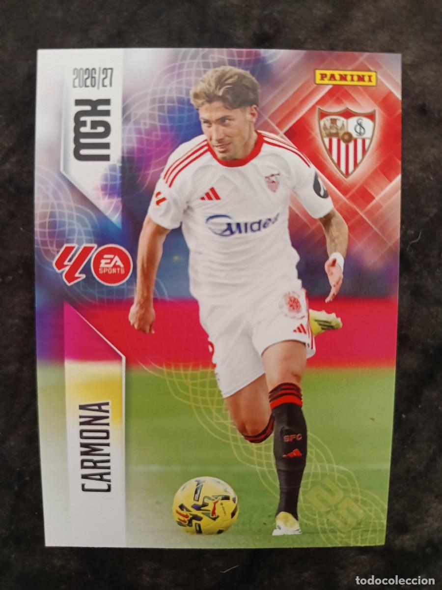 Cromos de f&uacute;tbol: MGK 2026/27 MEGACRACKS PANINI. #328 CARMONA. SEVILLA FC.