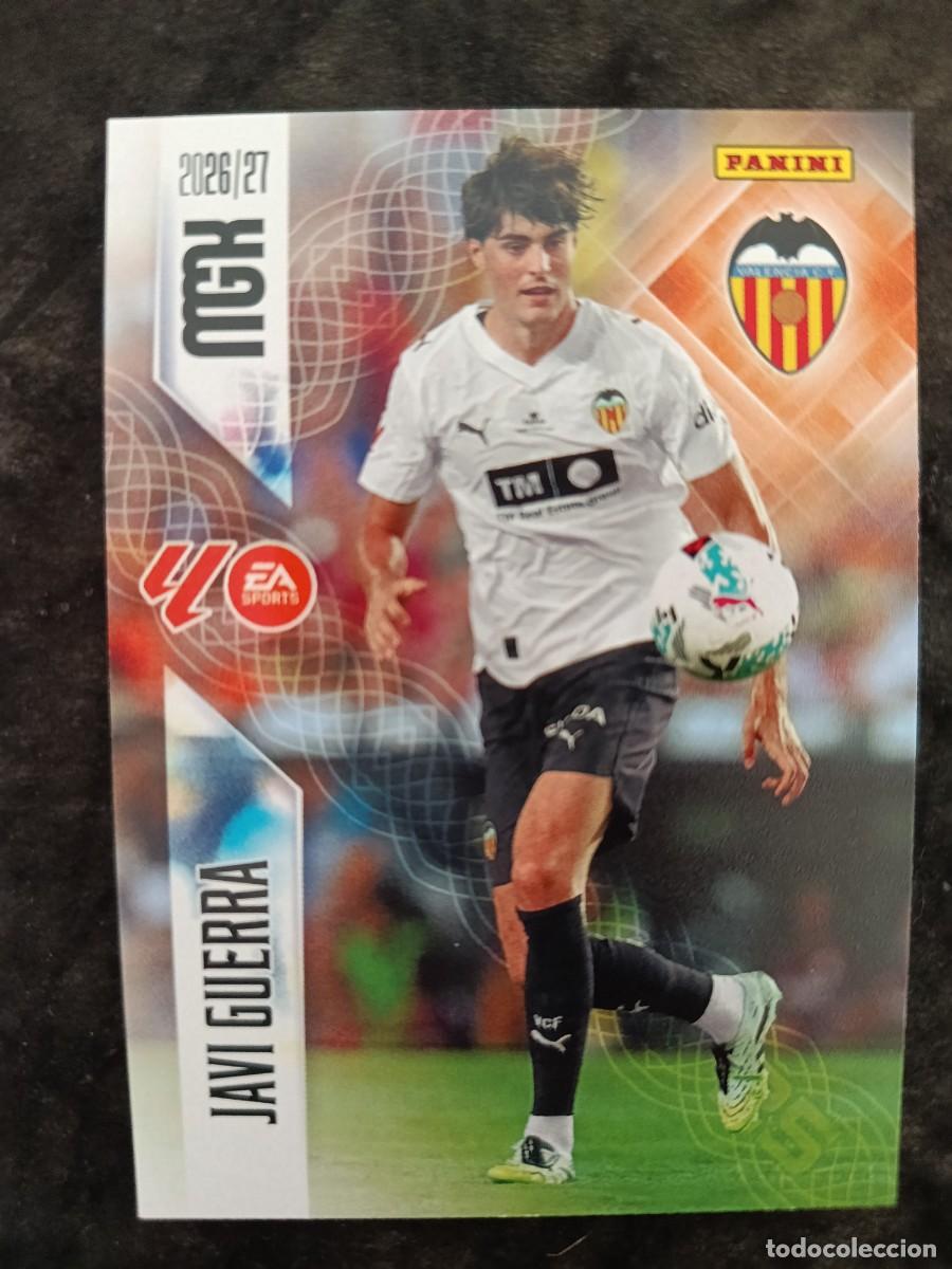 Cartes &agrave; collectionner de Football: MGK 2026/27 MEGACRACKS PANINI. #354 JAVI GUERRA. VALENCIA CF.