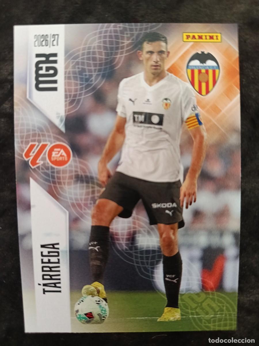 Cromos de f&uacute;tbol: MGK 2026/27 MEGACRACKS PANINI. #348 T&Aacute;RREGA. VALENCIA CF.