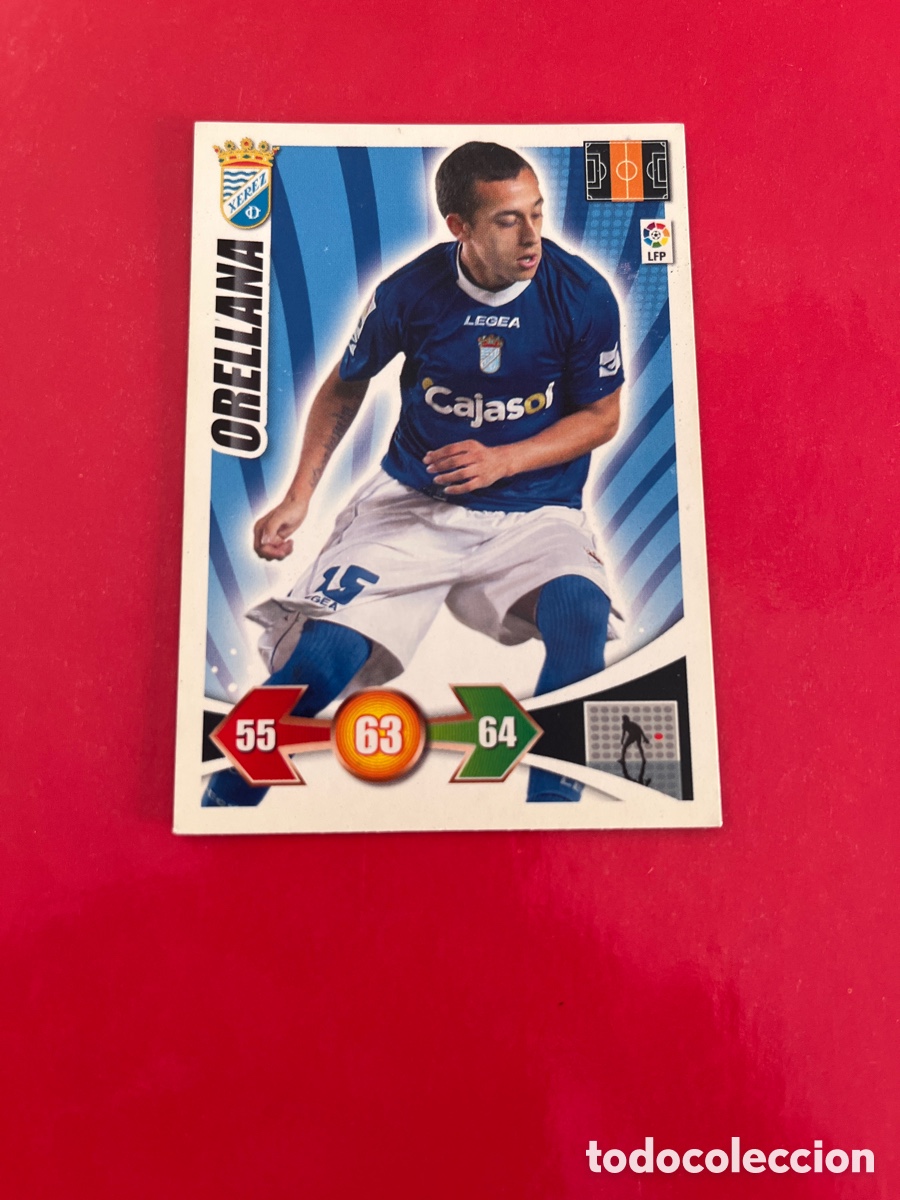 Cromos de f&uacute;tbol: ORELLANA 335 XEREZ ADRENALYN 2009 2010 PANINI XL 09 10 CARTA CROMO FUTBOL