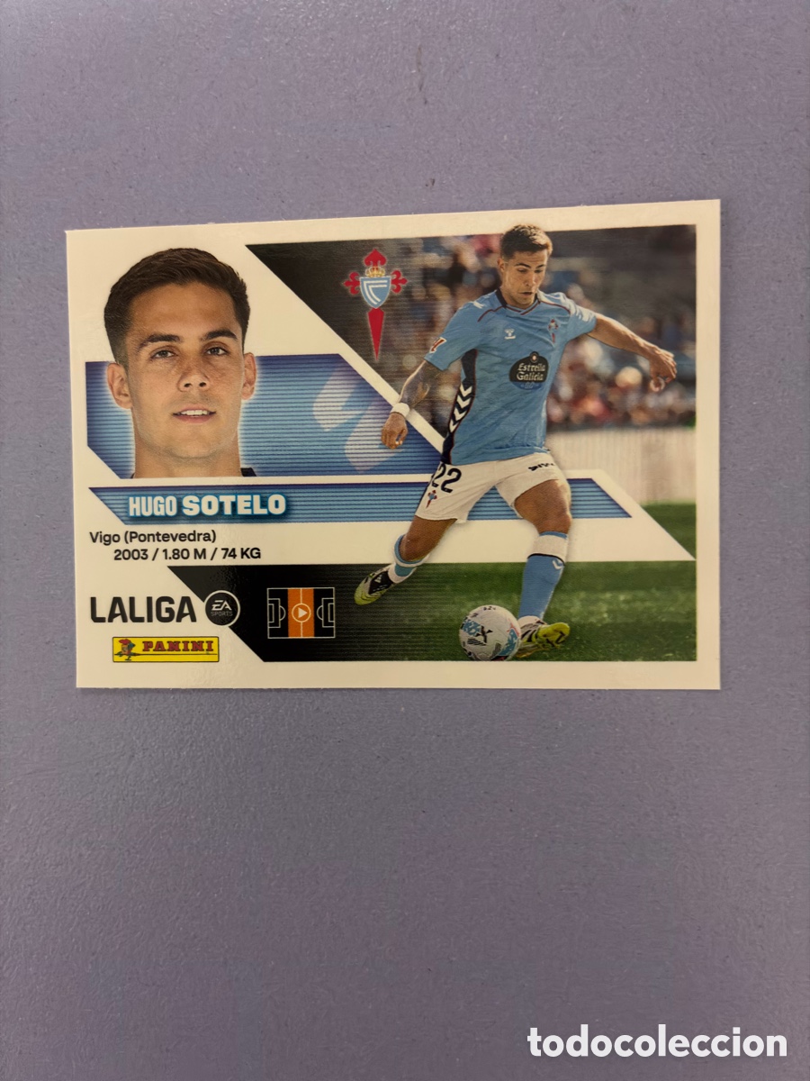 Cartes &agrave; collectionner de Football: Cromo Hugo Sotelo N.&ordm; 14 - RC Celta - Colecci&oacute;n Este / Panini Liga 2026-27