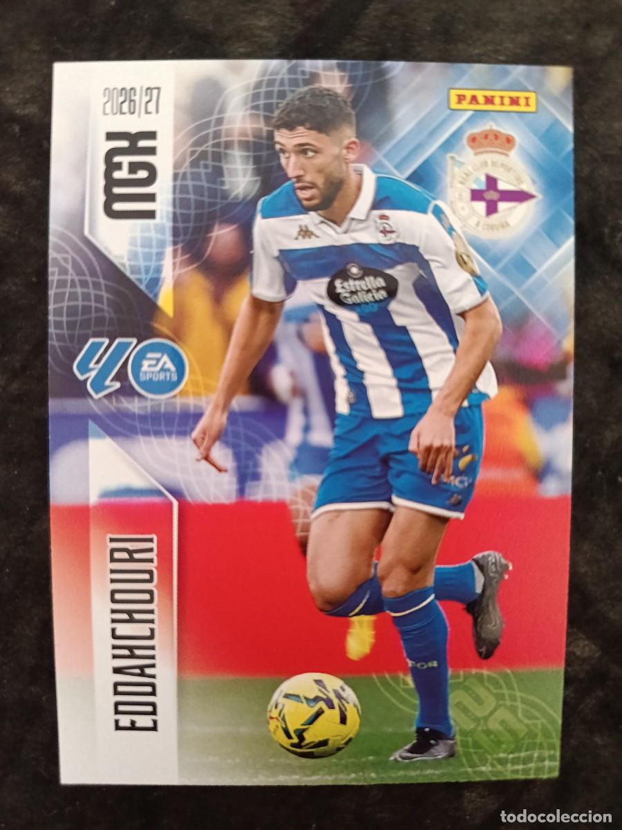 Cromos de f&uacute;tbol: MGK 2026/27 MEGACRACKS PANINI. #143 EDDAHCHOURI. DEPORTIVO DE LA CORU&Ntilde;A