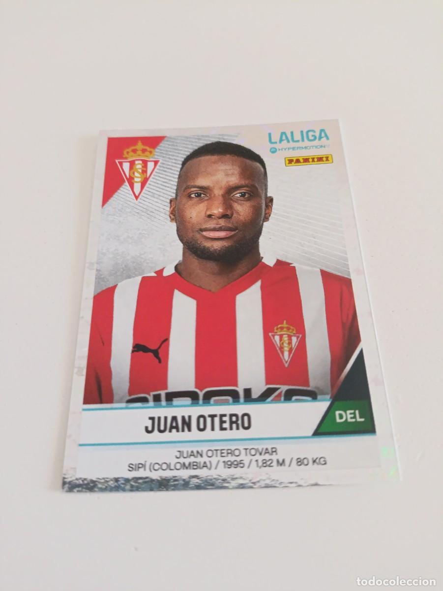 Cromos de f&uacute;tbol: Liga hypermotion 24/25 Juan Otero Sporting de Gij&oacute;n