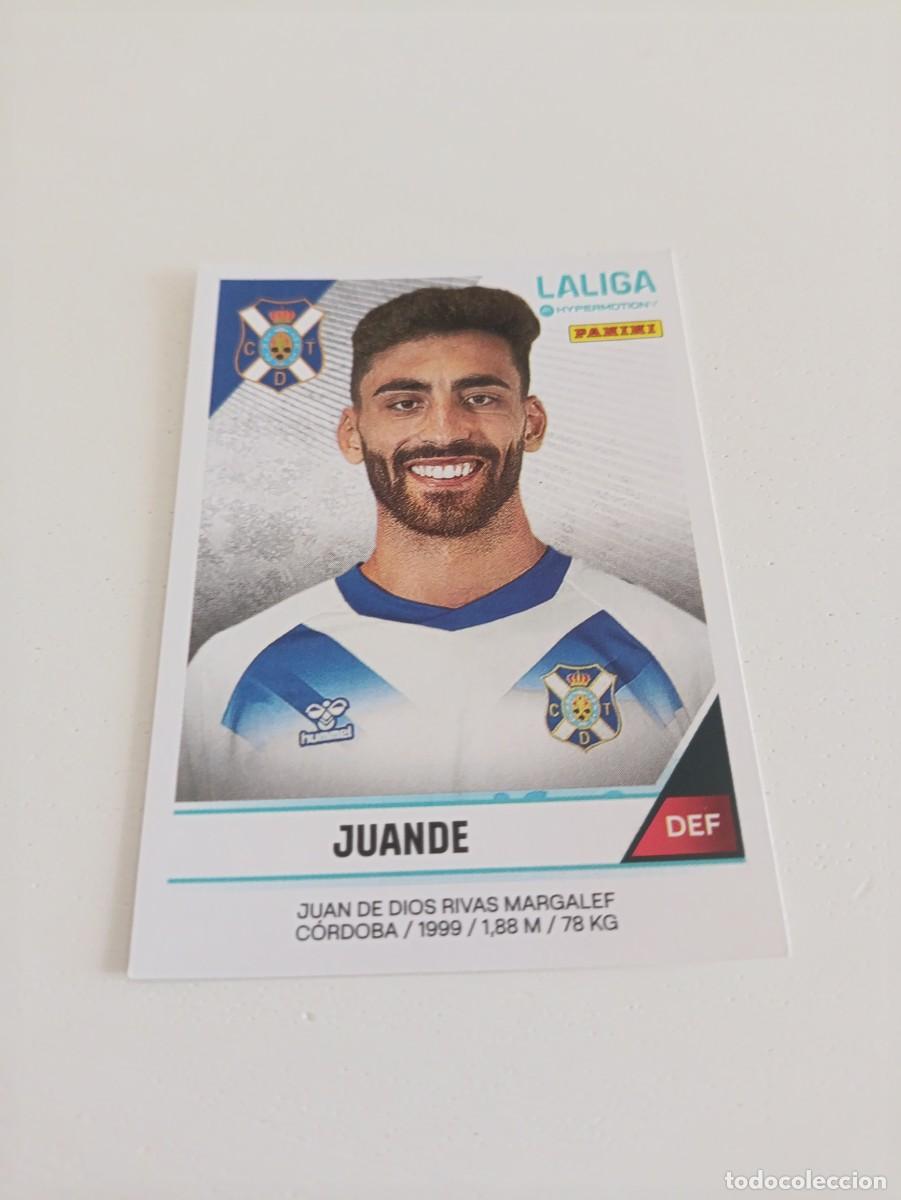 Cromos de f&uacute;tbol: Liga hypermotion 24/25 Juande Tenerife