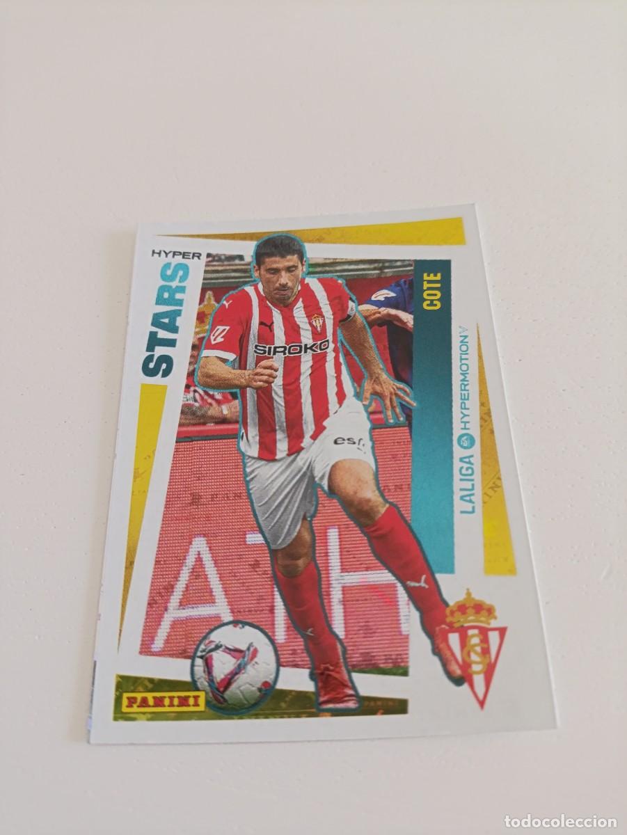 Cromos de f&uacute;tbol: Liga hypermotion 24/25 Cote Sporting de Gij&oacute;n