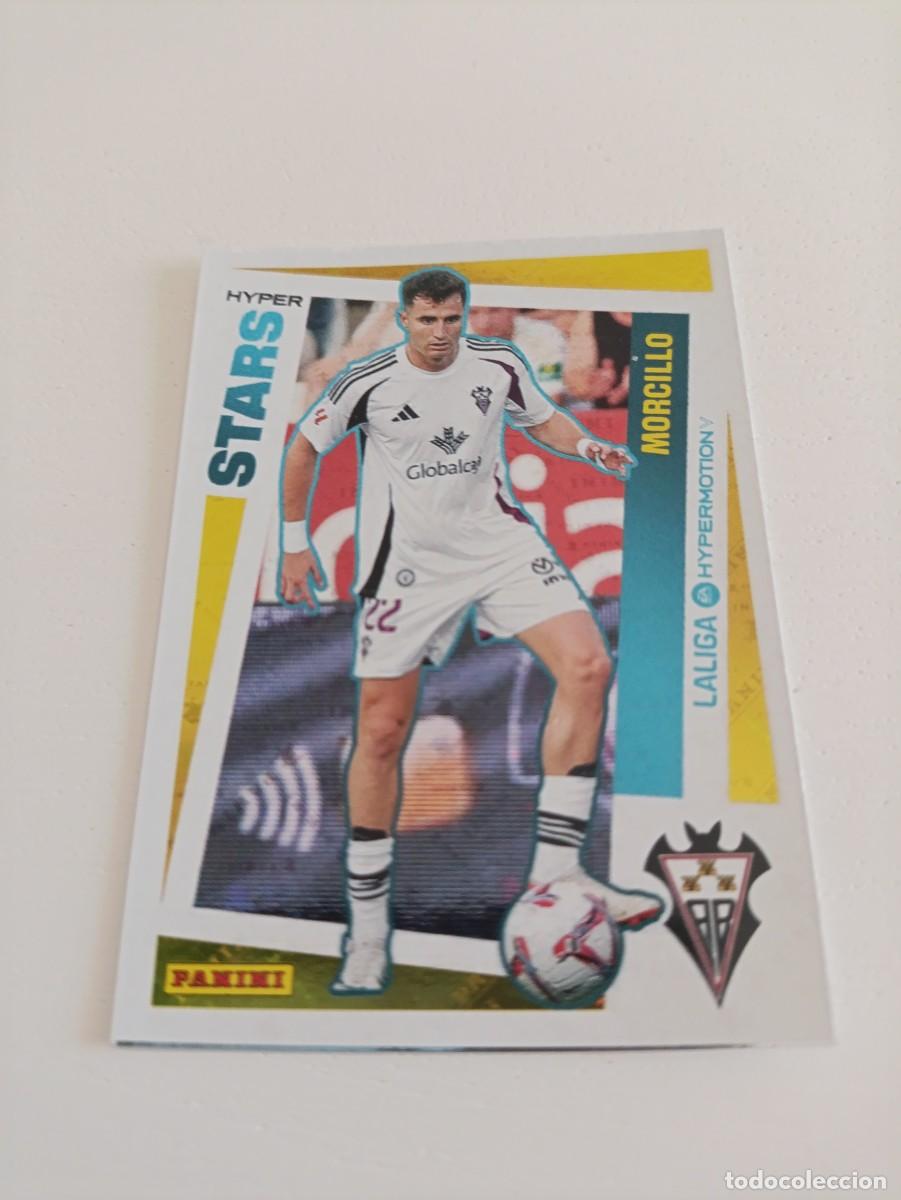 Cromos de f&uacute;tbol: Liga hypermotion 24/25 Morcillo Albacete