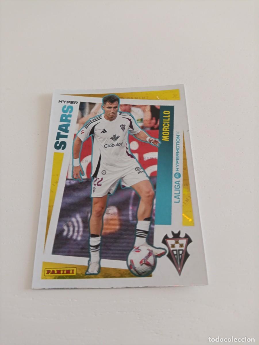 Cromos de f&uacute;tbol: Liga hypermotion 24/25 Morcillo Albacete