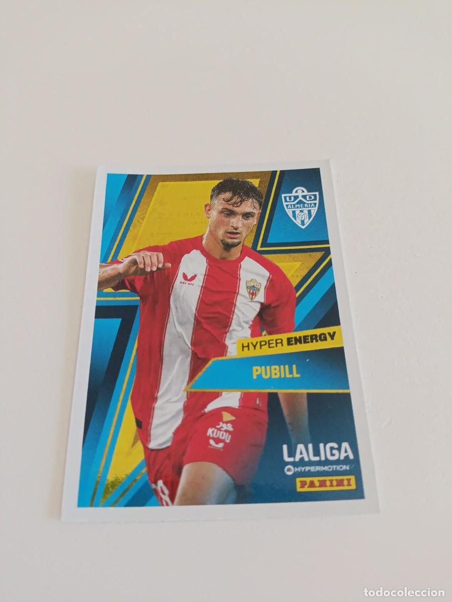 Cromos de f&uacute;tbol: Liga hypermotion 24/25 Pubill Almer&iacute;a Hypermotion Energy