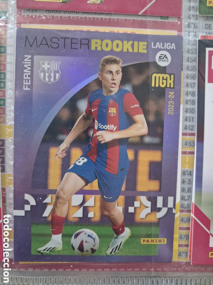 Cromos de f&uacute;tbol: Mgk megacracks 23 24 master rookie fermin barcelona