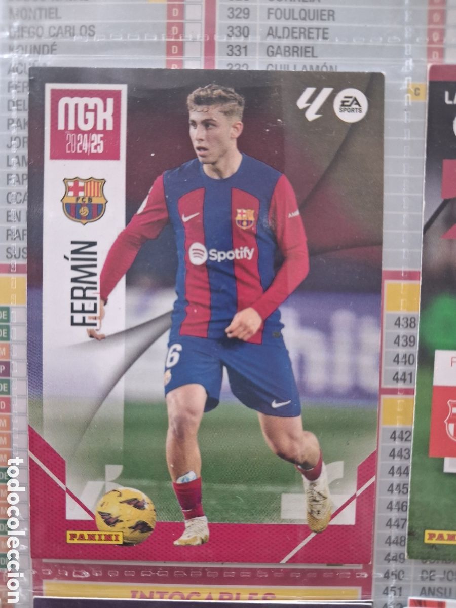 Cromos de f&uacute;tbol: Ferm&iacute;n Barcelona n&deg;86 / PANINI MEGACRACKS 2024/2025