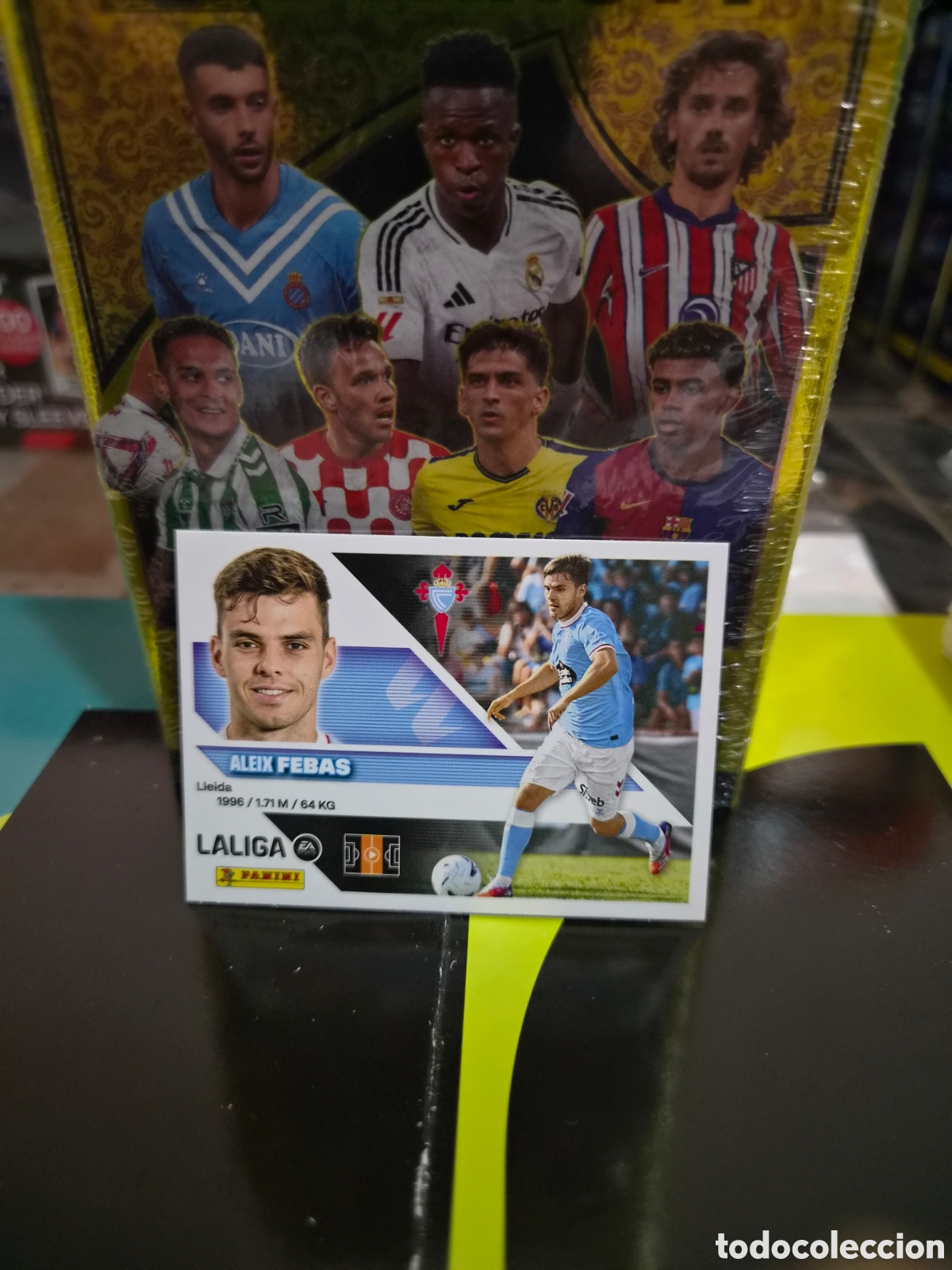 Cromos de f&uacute;tbol: N&deg;10 Fichaje Febas Liga Este 26/27