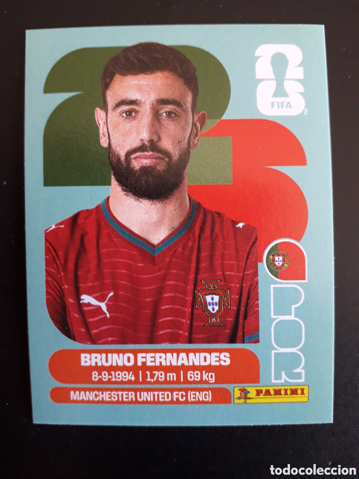 Cromos de f&uacute;tbol: BRUNO FERNANDES PORTUGAL POR 10 MUNDIAL F&Uacute;TBOL 2026 FIFA WORLD CUP PANINI SIN PEGAR PEDIDO M&Iacute;NIMO 3&euro;