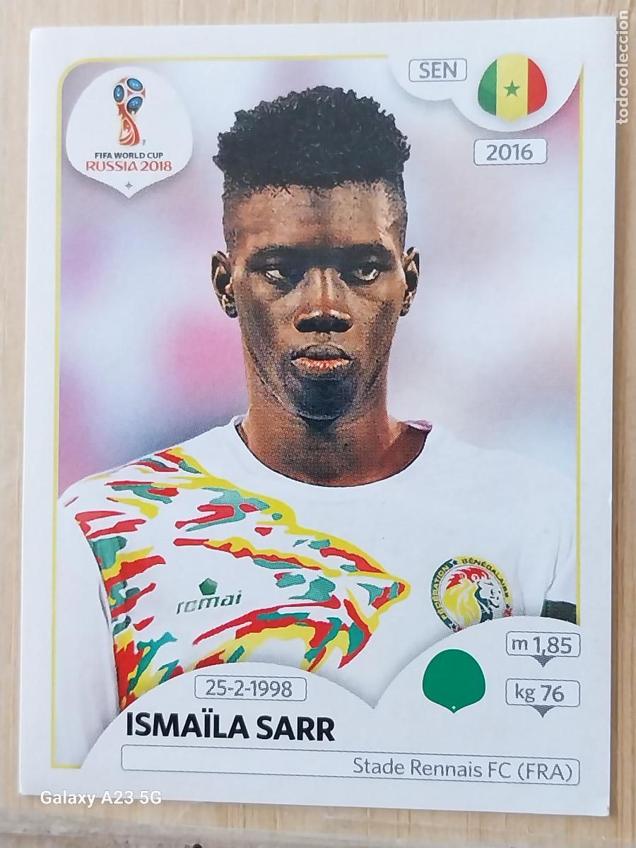 Figurine di Calcio: 630 SAAR SENEGAL RUSSIA RUSIA 2018 WORLD CUP CROMO SIN PEGAR NUNCA ORIGINAL PANINI