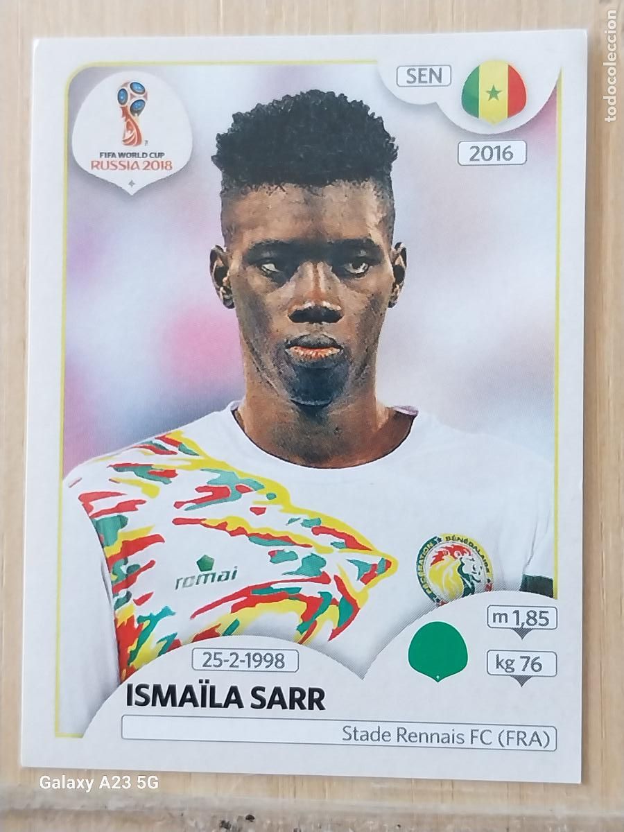 Figurine di Calcio: 630 * SAAR SENEGAL RUSSIA RUSIA 2018 WORLD CUP CROMO SIN PEGAR NUNCA ORIGINAL PANINI