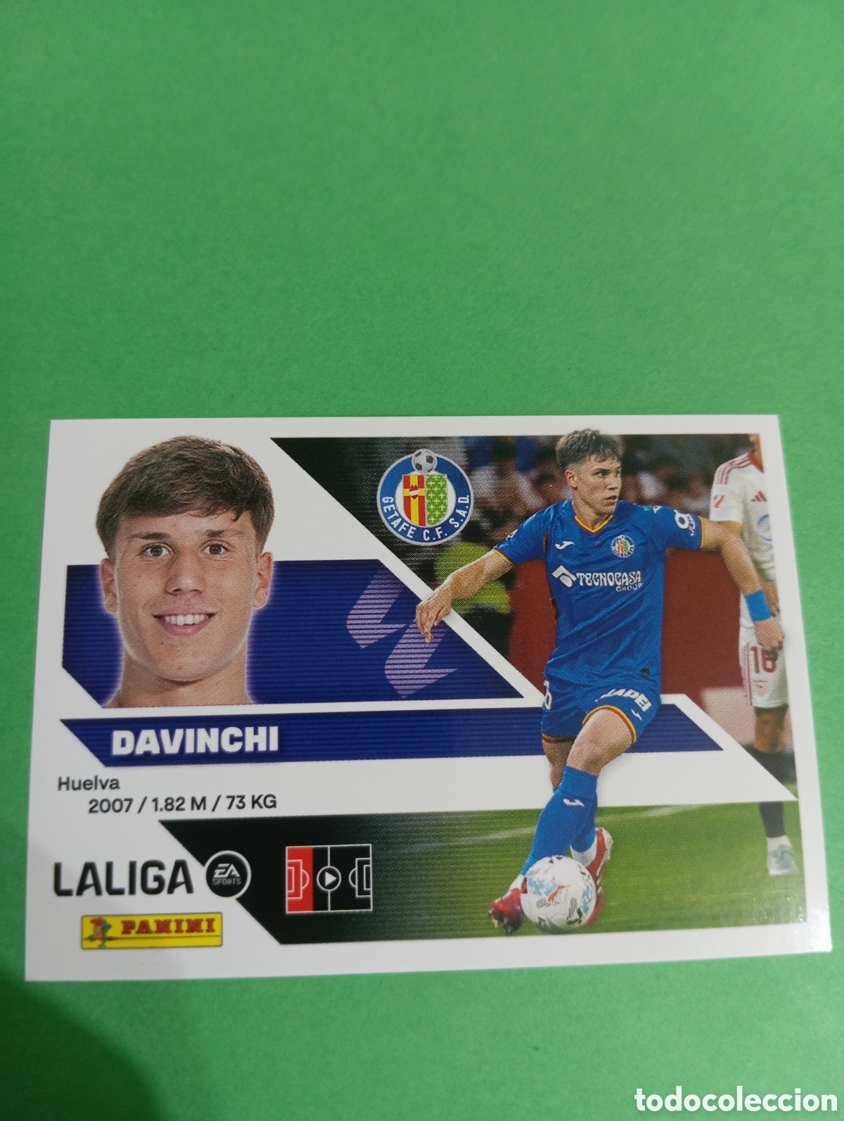 Cartes &agrave; collectionner de Football: Davinchi Getafe n&deg;10 / PANINI LIGA ESTE 2026/2027