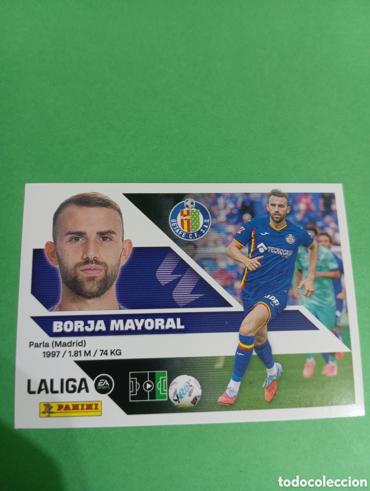 Cartes &agrave; collectionner de Football: Borja Mayoral Getafe n&deg;18 / PANINI LIGA ESTE 2026/2027