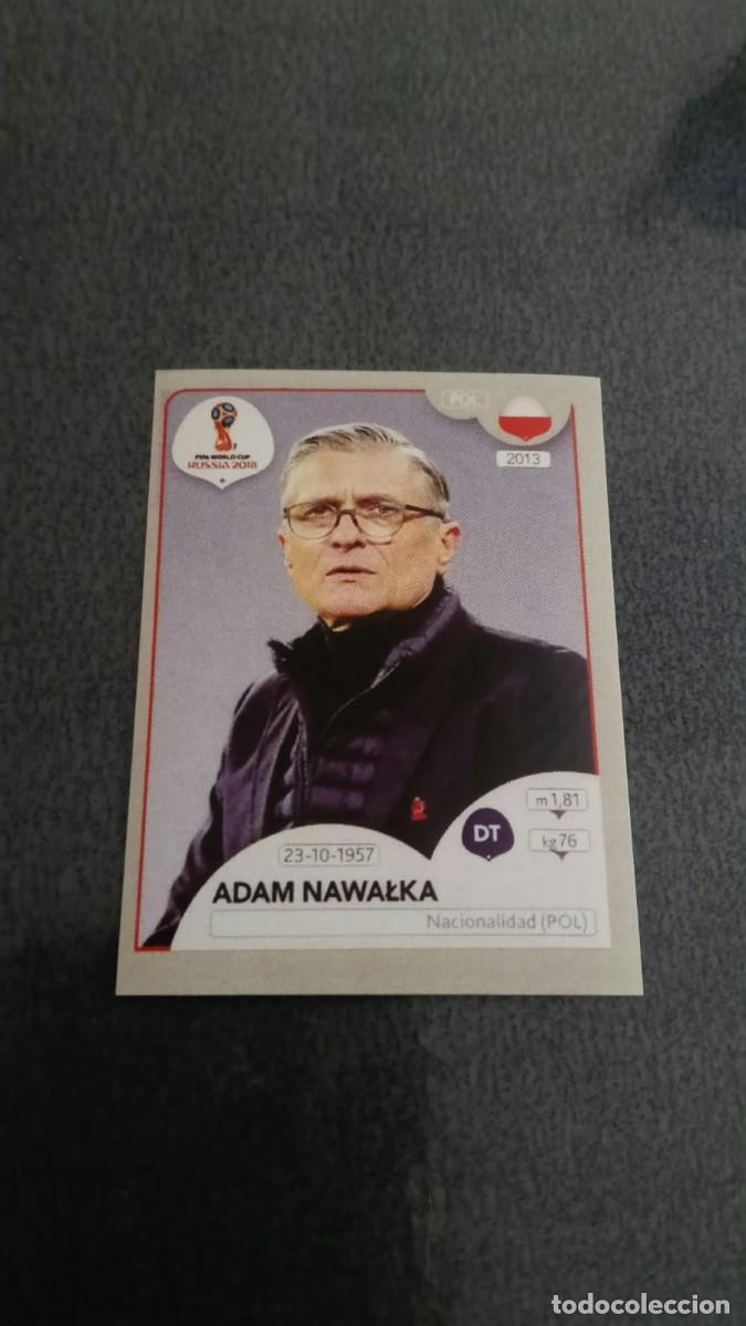 Cromos de f&uacute;tbol: Qatar 2018 World Cup Adam Nawalka Polonia No Panini