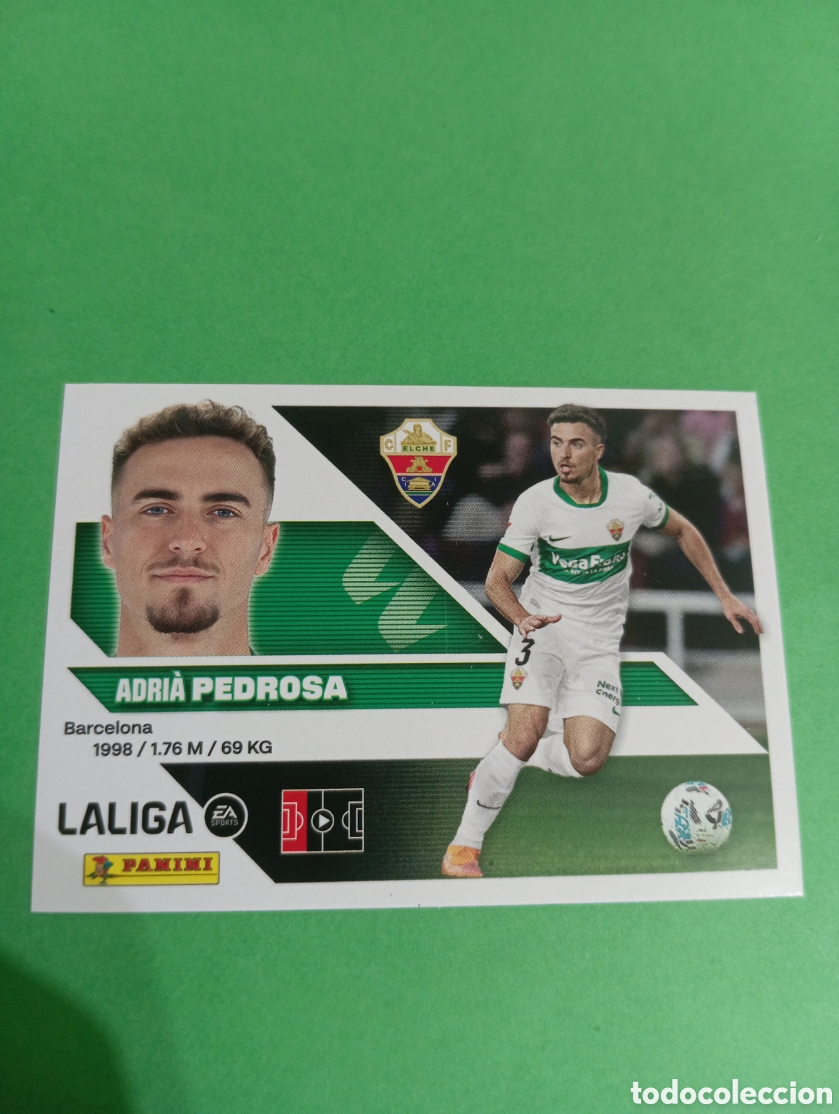Cromos de f&uacute;tbol: Pedrosa Elche n&deg;9A / PANINI LIGA ESTE 2026/2027