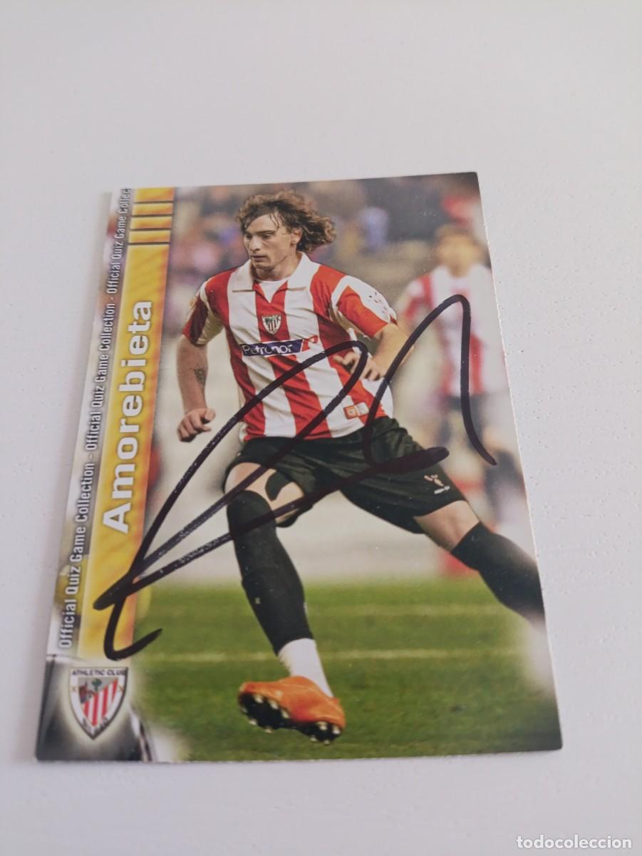 Cromos de f&uacute;tbol: Auto original de Amorebieta Athletic club de Bilbao