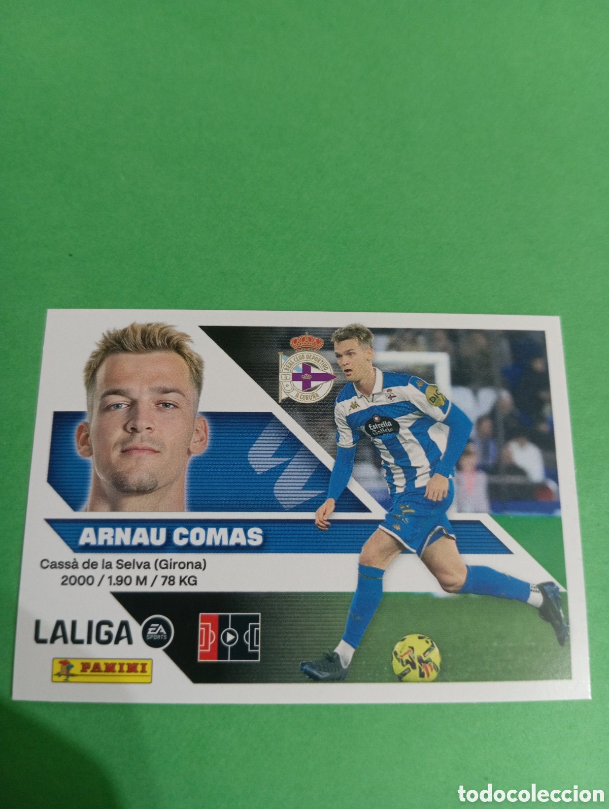 Cartes &agrave; collectionner de Football: Arnau Comas Deportivo de la Coru&ntilde;a n&deg;9B / PANINI LIGA ESTE 2026/2027
