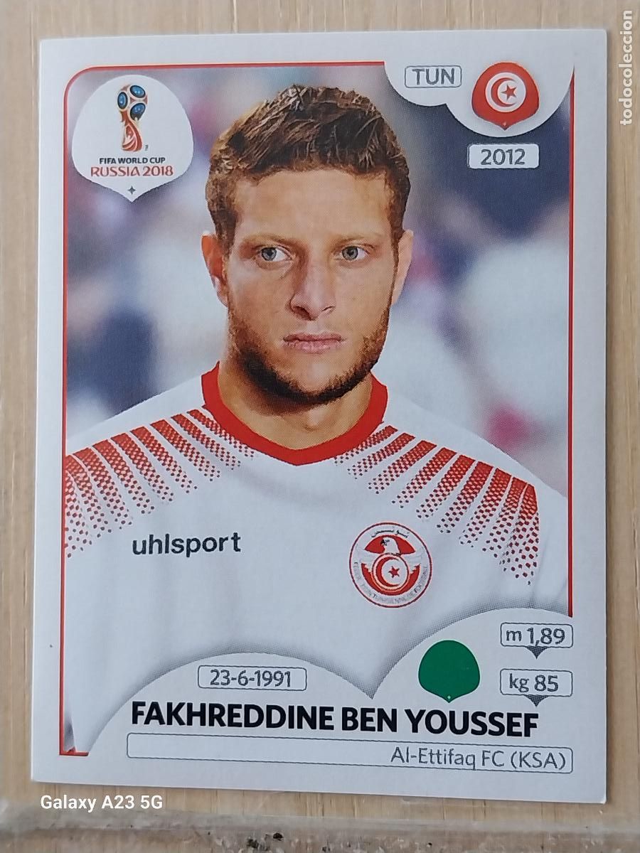 Cartes &agrave; collectionner de Football: 567 YOSSEF TURQUIA RUSSIA RUSIA 2018 WORLD CUP CROMO SIN PEGAR NUNCA ORIGINAL PANINI