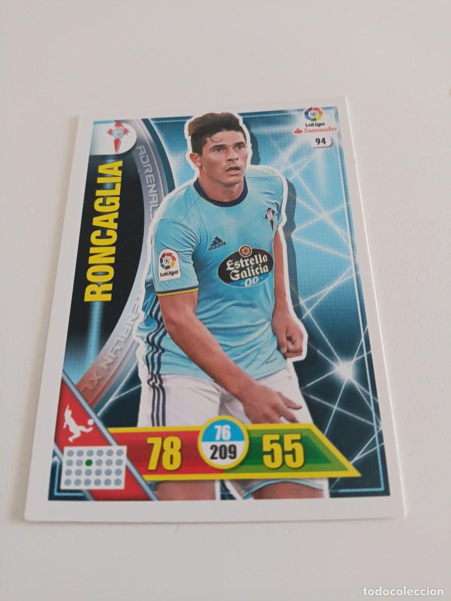 Cartes &agrave; collectionner de Football: Adrenalyn 2016/17 Roncaglia Celta de Vigo