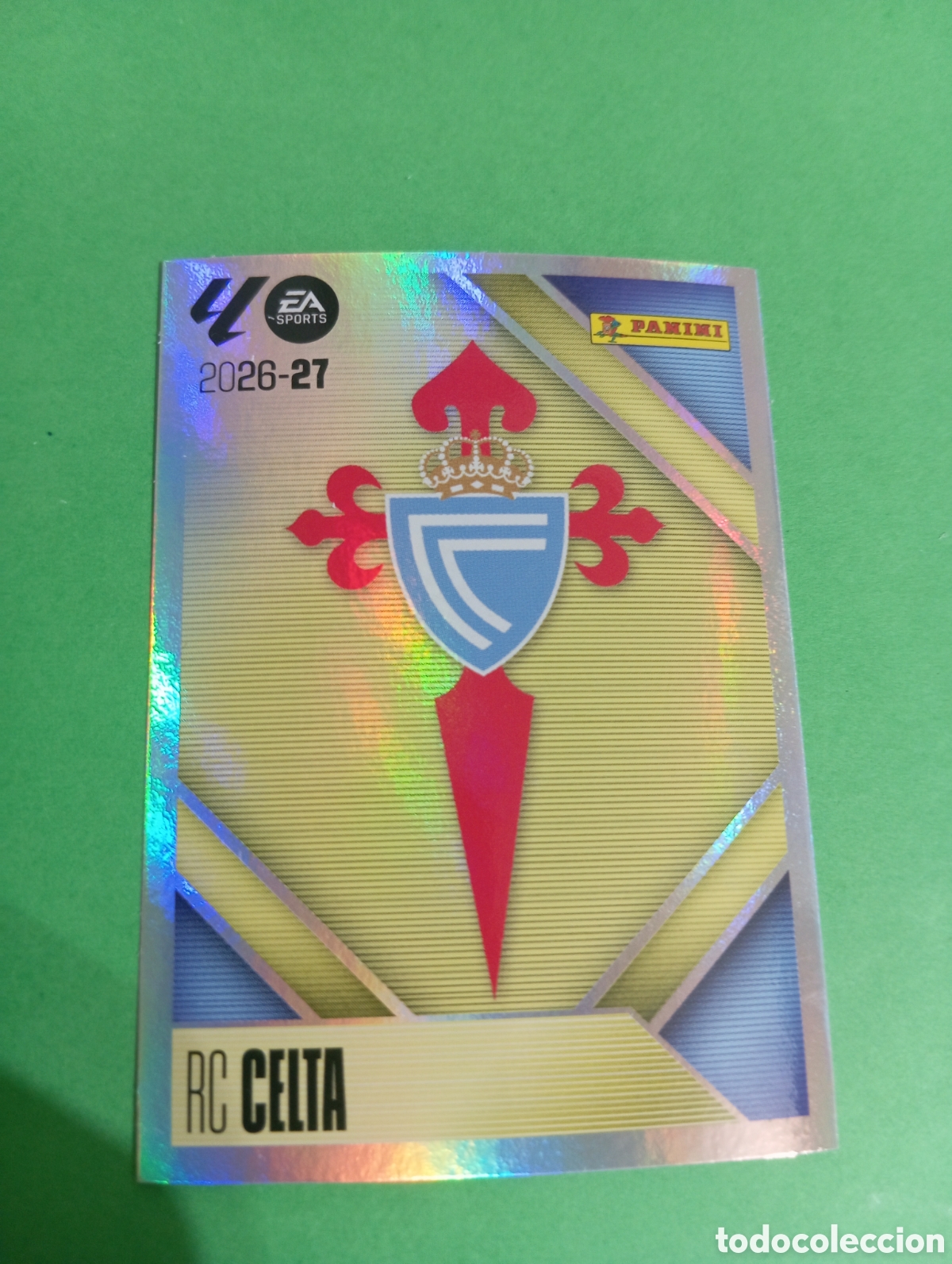 Cartes &agrave; collectionner de Football: Escudo del Celta de Vigo n&deg;1 / PANINI LIGA ESTE 2026/2027