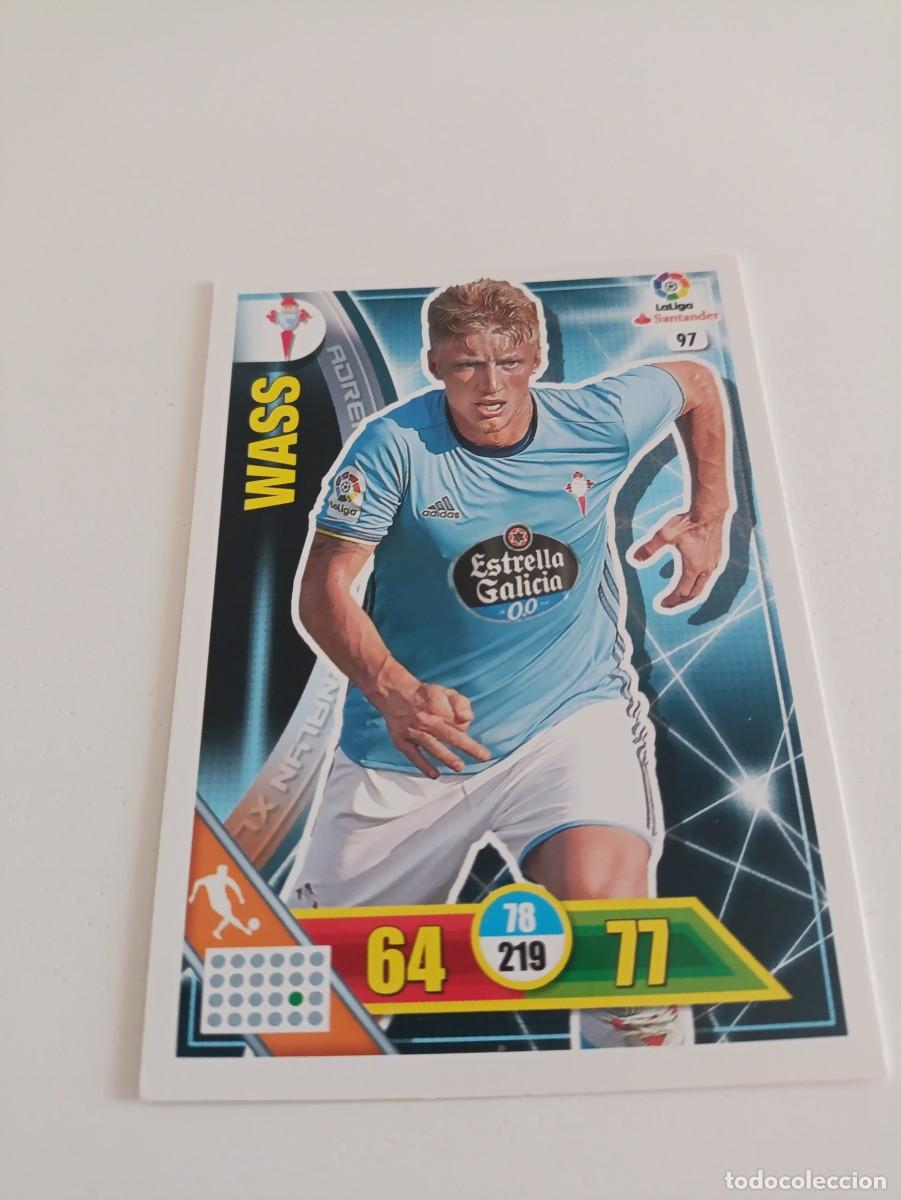 Cromos de f&uacute;tbol: Adrenalyn 2016/17 Wass Celta de Vigo