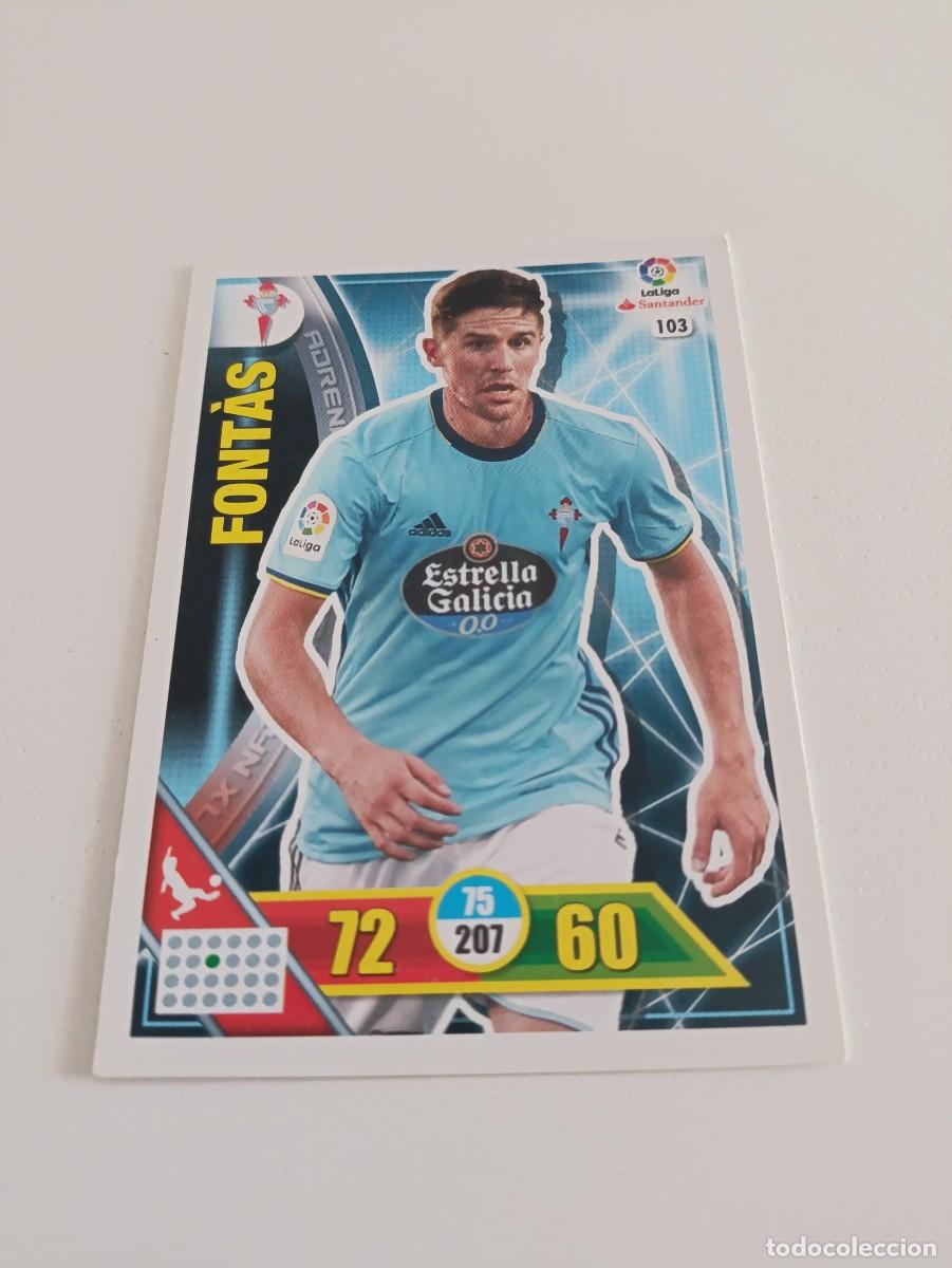 Cromos de f&uacute;tbol: Adrenalyn 2106/17 Fontas Celta de Vigo