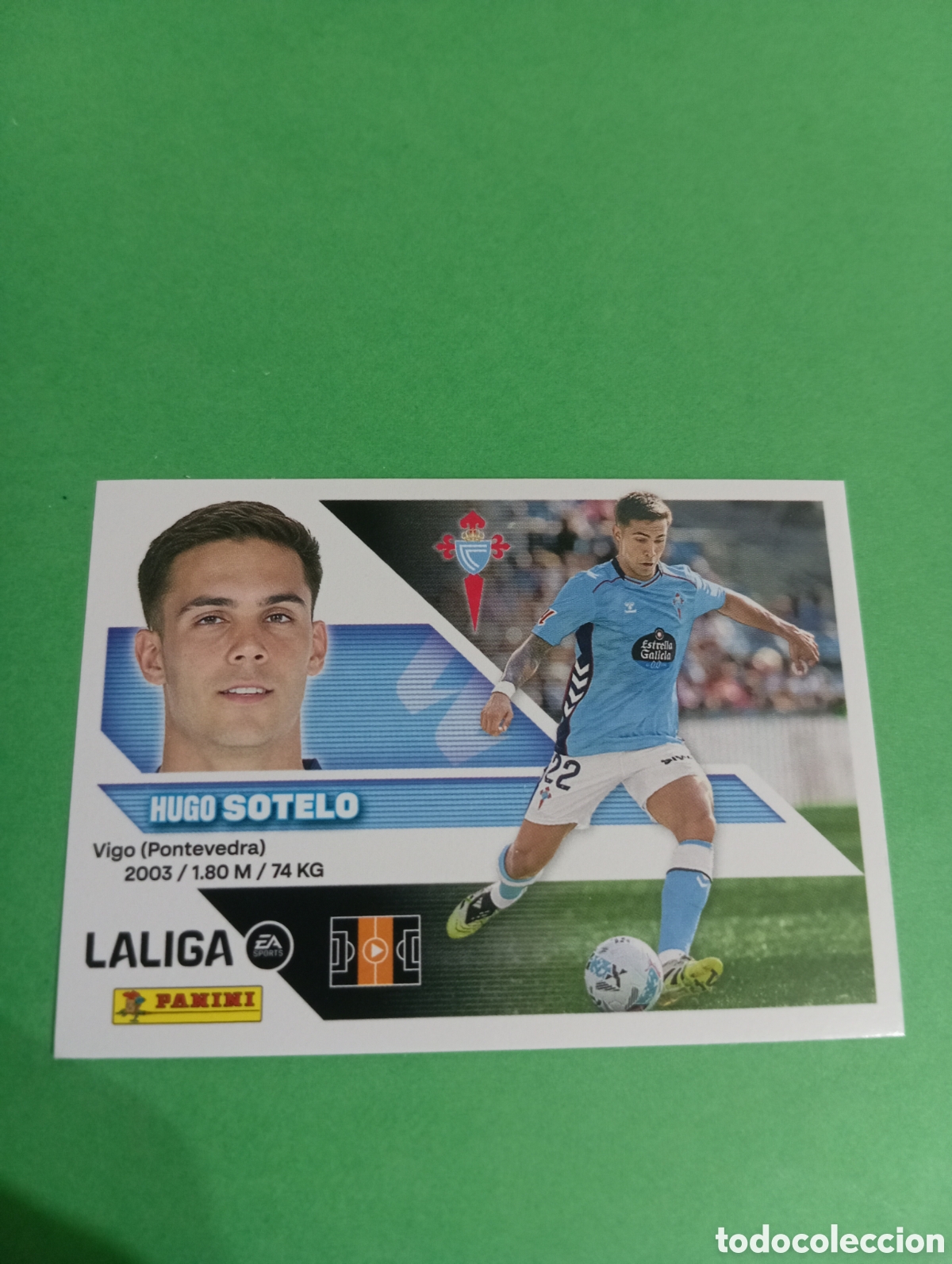 Cromos de f&uacute;tbol: Sotelo Celta de Vigo n&deg;14 / PANINI LIGA ESTE 2026/2027