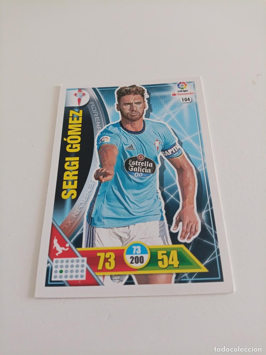 Cromos de f&uacute;tbol: Adrenalyn 2016/17 Sergio G&oacute;mez Celta de Vigo