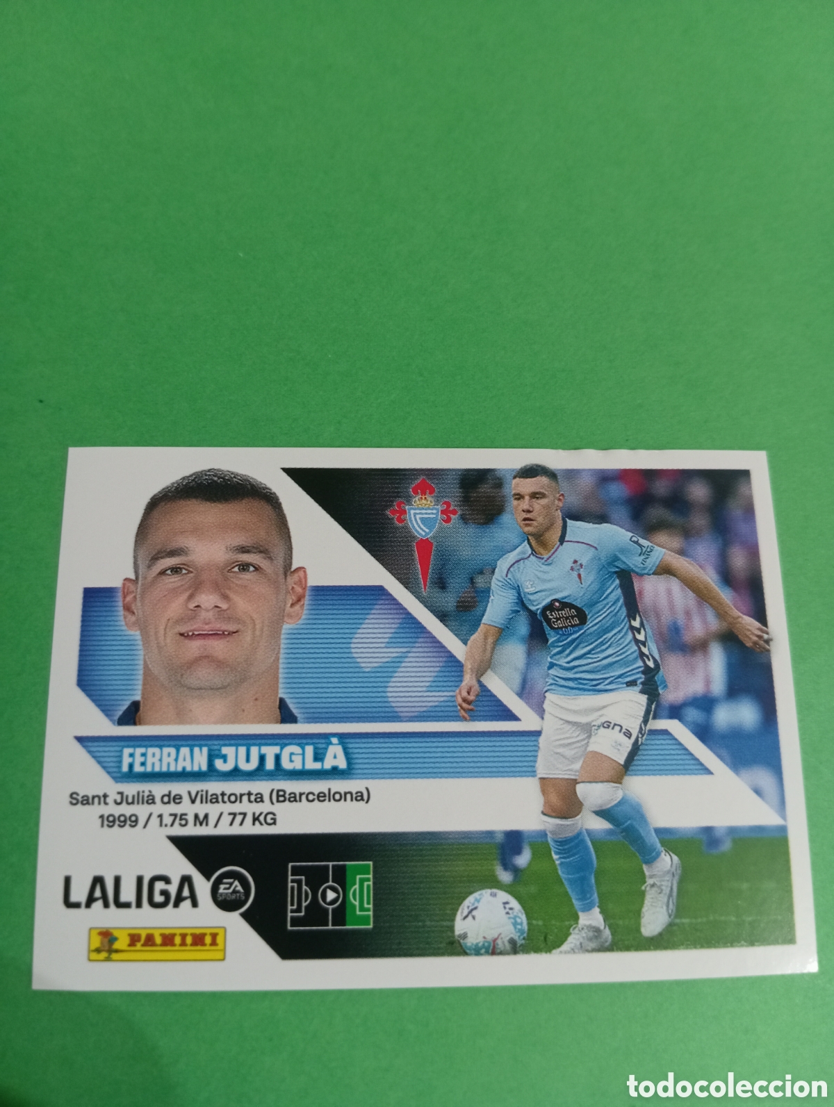 Cromos de f&uacute;tbol: Jutgl&aacute; Celta de Vigo n&deg;19 / PANINI LIGA ESTE 2026/2027
