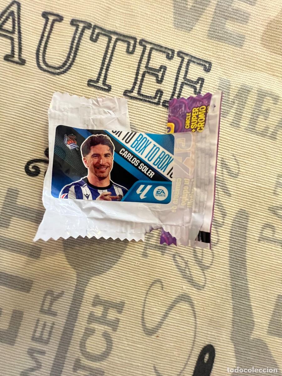 Cromos de f&uacute;tbol: CARLOS SOLER REAL SOCIEDAD CHICLE LIGA ESTE 2026-2027/26-27 PANINI