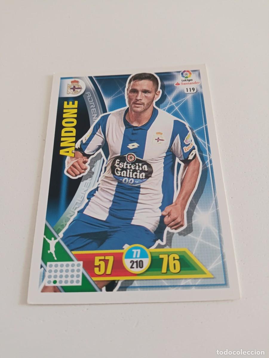 Cartes &agrave; collectionner de Football: Adrenalyn 2016/17 Andone Deportivo de la Coru&ntilde;a