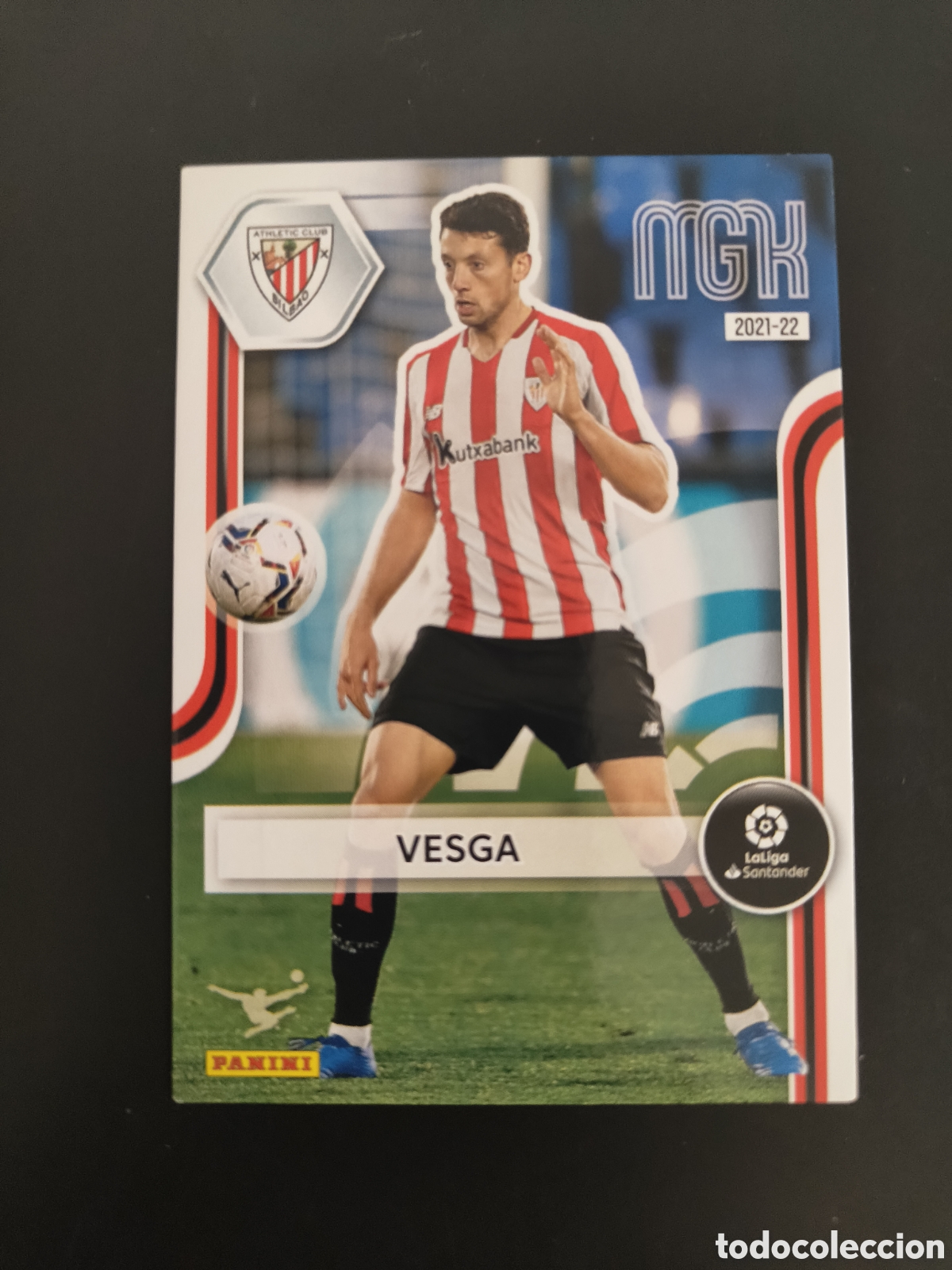 Cromos de f&uacute;tbol: Megacracks 2021/22 29 Vesga Athletic Club